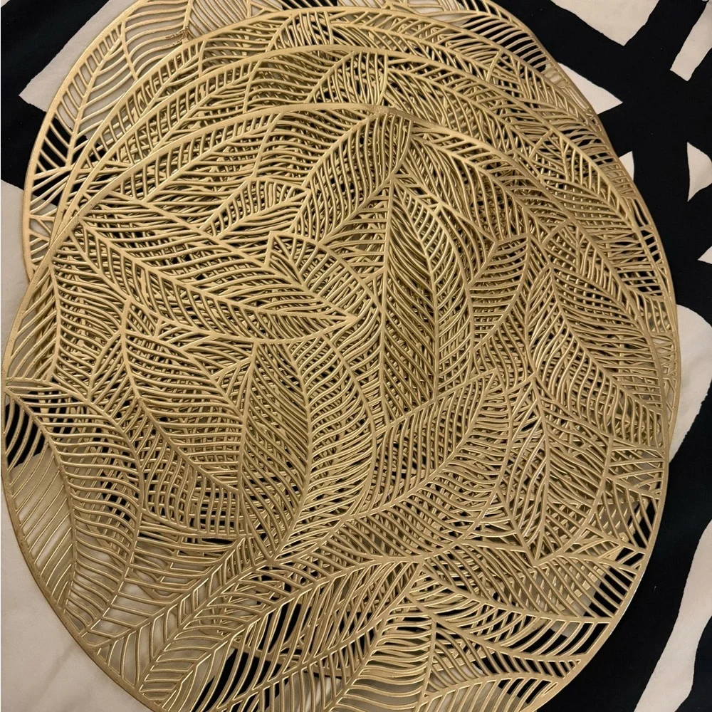 Gold Leaf Table Placemats